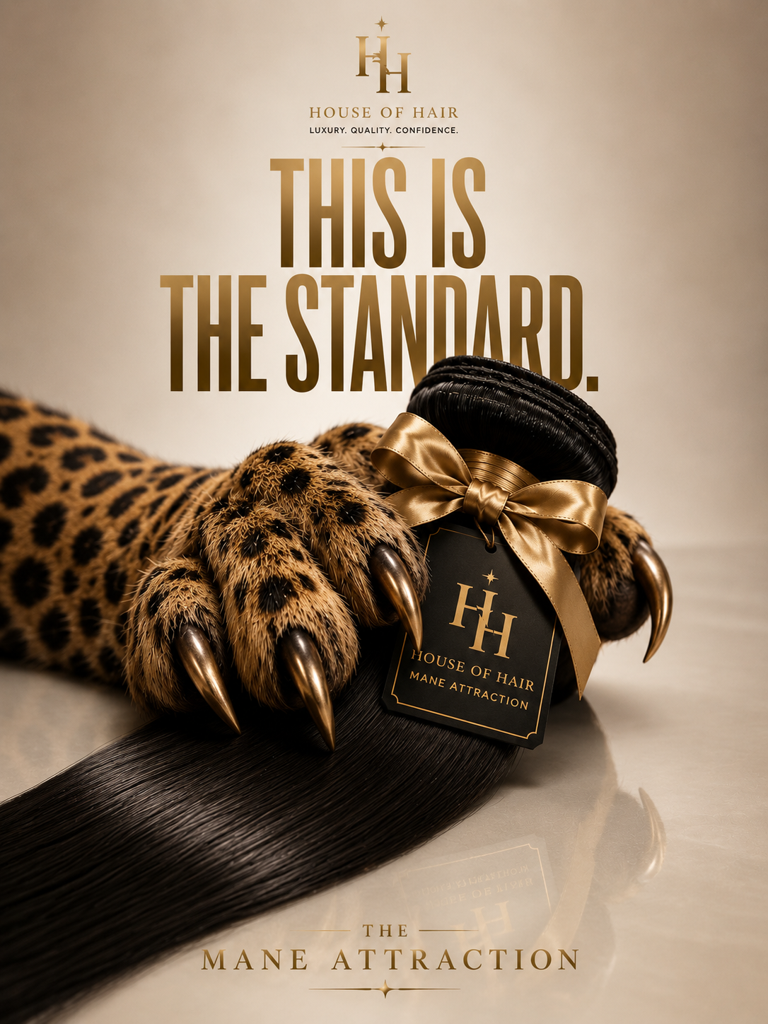 House of Hair — This is the standard. Premium bundles with gold ribbon.